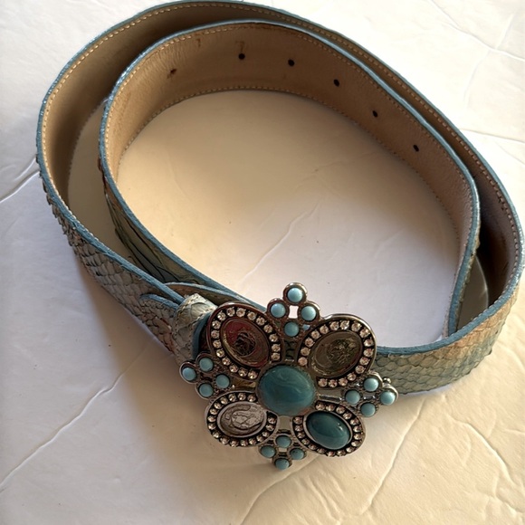 Vero Piton leather belt main image 4